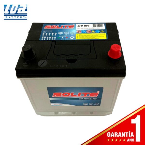 Batería Solite Agm AGM. AGM70-GRIS. 70Ah 12V. Caja L3 (275x174x189mm) - VT  BATTERIES